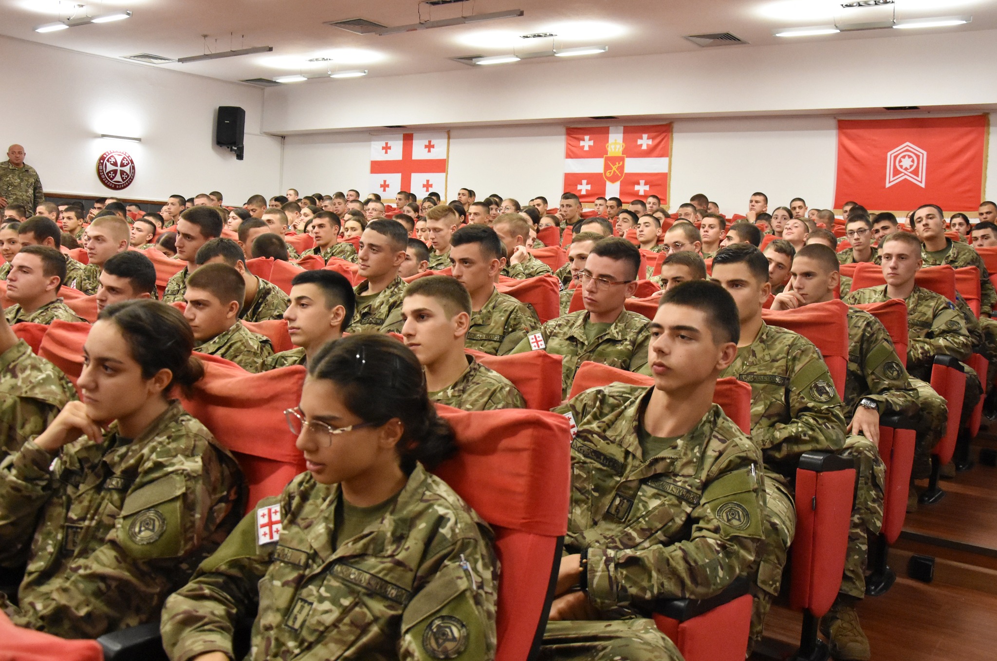 „ამბები აფხაზეთიდან“  კადეტთა სამხედრო ლიცეუმში